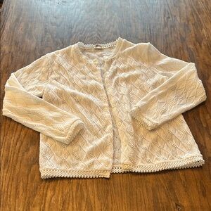 Miss KG Cream Knit Cardigan